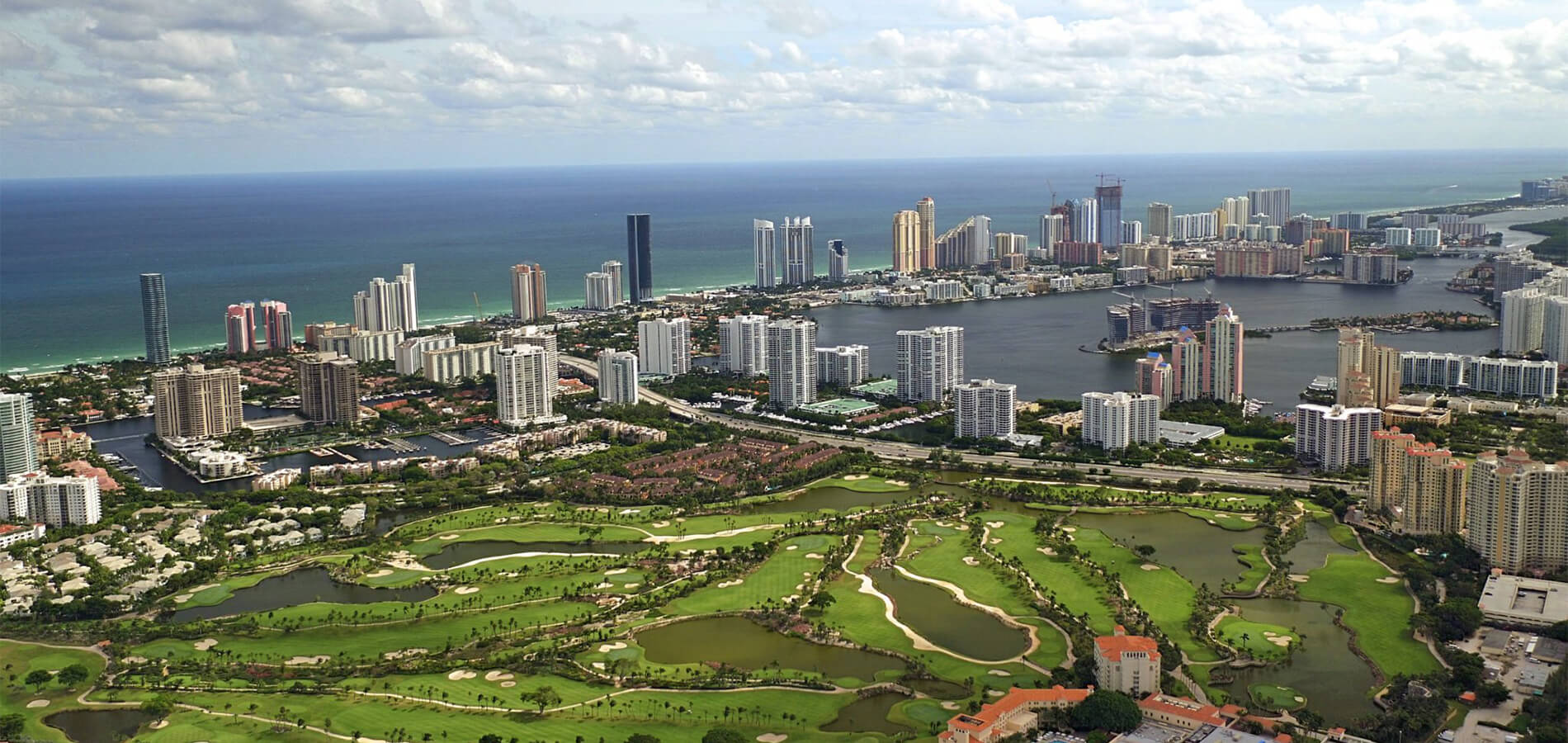 Aventura luxury condominiums and waterfront communities