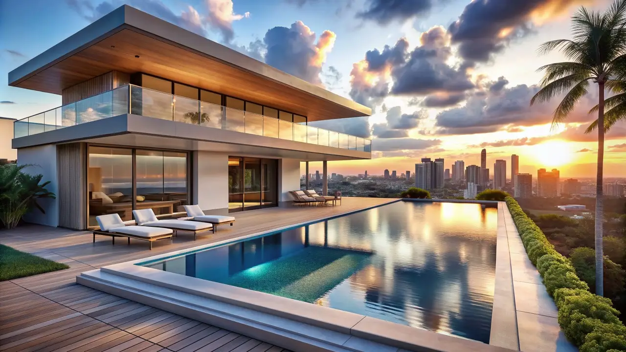 Luxury Miami waterfront residence