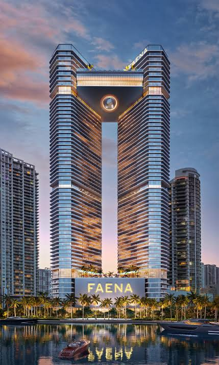 Faena Residences Miami riverfront luxury setting