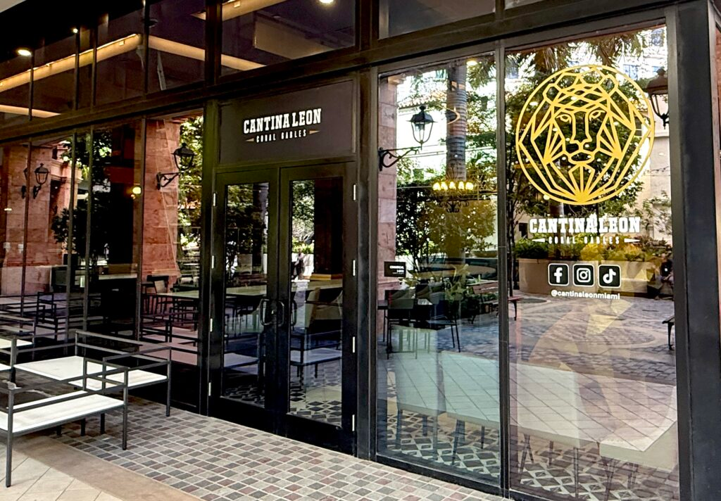 Cantina Leon commercial lease at The Plaza Coral Gables represented by SF Real Estate